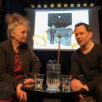 Mats Jonsson och Kerstin Wixe talade om Nya Norrland i mars 2018. Kerstin Wixe och Mats Jonsson på Kontextscen